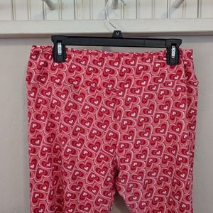LuLaRoe TC (size 10-18) heart leggings